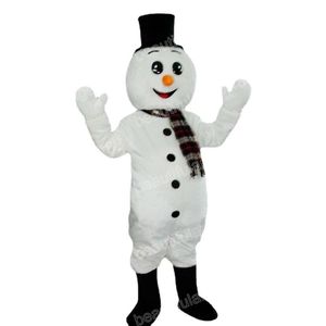 Jul snögubbe maskot kostym tecknad karaktär outfit kostym halloween vuxna storlek födelsedagsfest utomhus outfit välgörenhetsaktiviteter