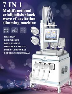 Clinic use Multi freezing slimming vacuum cavitation electromagnetic shock wave Muscle Pain Relief fat Cryo freezen slim fat removal shockwave beauty machine