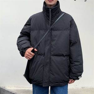 Mens Down Parkas Men for the Winter Travel Bubble Coat Harajuku Fashion Oversize Giacca invernale in cotone addensato Giacca imbottita corta calda casual 220927