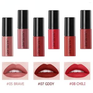 Lip Gloss Waterproof Long-Lasting Matte Mini Liquid Lipstick Easy To Carry 12 Colors 3.5g Lips Makeup