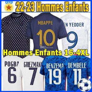 French Player version Soccer Jerseys 2022 2023 BILBAULT DIANI KATOTO MATEO TOLETTI PALIS GEYORO Football Uniforms LADY fEminine Men Kid xxxl 4XL 22/23 s1Pa#