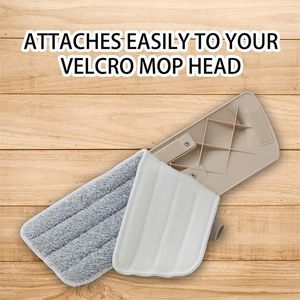 MOPS 6パックパッドウェットドライマイクロファイバークリーニングパッドは、ほとんどのスプレー用に交換ヘッドを補充し、220927を明らかにします