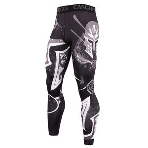 Spodnie męskie sprężystości Szybkie suche fitness Sport Legginsy Mężczyźni trening sportowy Rajstopy Sygrzymał Gym Sport 220924