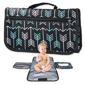 Changing Pads Covers 3 in 1 Portable Multifunction Diaper Changing Bag Pad Baby Mom Clean Hand Folding Mat Infant Care Products Smart Wipes Pocket 220927