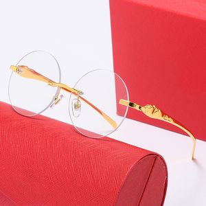 Sunglasses designers designer sun glasses round eyeglass womens mens eyeglasses original box frameless resin lens gold silver eyewear carti sunglasses