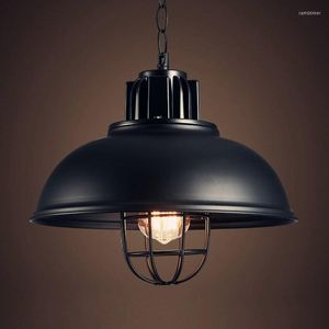 Anh￤ngerlampen Retro Lichter Industrielle K￤fig Kerosinlampe LED E27 4W LOFT AMMERAMA STYLE METAL LAMPSHADE KITCHE