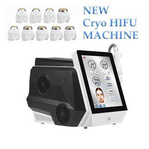 Annan skönhetsutrustning Cryo Hifu Home Facial Lifting Machine HIFU Ultraljud Portable Wrinkle Removal Do Weight Weight