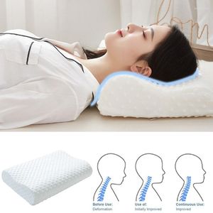 Pillow Memory Foam Wave Shape Bedding Orthopedic Neck Protection Slow Rebound Sleeping Pillows 50 30CM Relax The Cervical