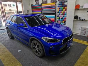 Super Glossy Metallic Blue Gemstone Vinyl Wrap Adhesive Film Sticker Gloss Metal Car Wrapping Foil Roll Air Release