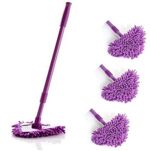 MOPS TRIANGLE LIMPEZA DE TRIANGLE PRINCIPAL DE MARAGEM LAZARY LAZY CHENILLE Lavagem de poeira Home Clean Supplies 220927