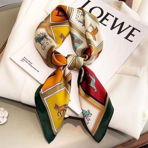 scarf designer scarf for women silk shawl wrap Letters Print Floral Headband Woman Fashion Long Handle Bag Scarves Paris Shoulder Tote Luggage Ribbon Head Wraps