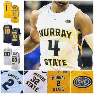 Mitch 2020 Murray State Basketball Jersey NCAA College Morant Tevin Brown KJ Williams Anthony Smith Chico Carter Jr. Jaiveon Eaves Daquan Smith