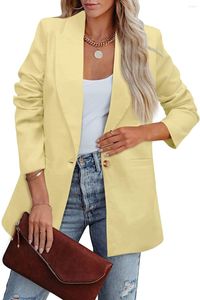 Abiti da donna blazer cappotto da donna sciolto blazer eleganti casual femminile 2022 primaverile ad stile elegante ufficio da donna abbigliamento da donna