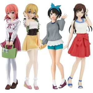 Аниме Манга 18CM Banpresto Anime Kanokari Mizuhara Chizuru Nanami Mami Sakurasawa Sumi Sarashina Ruka PVC Фигура модель модели игрушки Figuine 220923