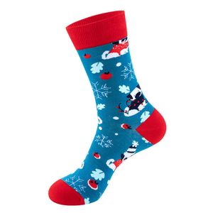 Bomulls julstrumpor f￶rtjockade Coral Fleece Stocking Christmas Sock 120-stiften Xmax Party Gift