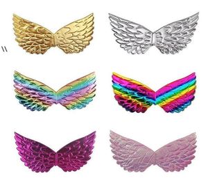 Angel Wings Decor Rainbow Colors Angels Children's Performance Cosplay Party Props Unicorn Wings for Kids Dekorera montering BBB15798