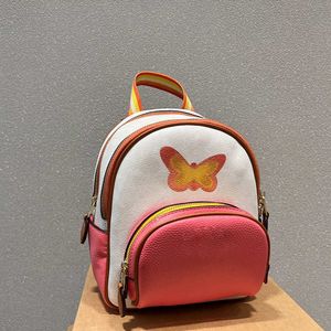ryggsäckar designers mini ryggsäck handväska kvinnor modedesigner back pack lyx läder söt tryck färg matematik bokväskor 220927