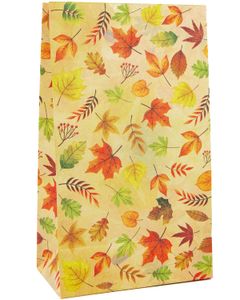 Gift Wrap Thanksgiving Väskor Fall Leaves Party Treat Autumn Goody Supply 24ct Drop Delivery 2022 Bdebag AMRO6