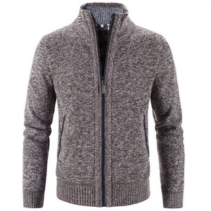 Suéteres para hombres Primavera Otoño Suéter de punto Hombres Moda Slim Fit Cardigan Hombres Causal Suéteres Abrigos Sólido Single Breasted Cardigan Men 220926