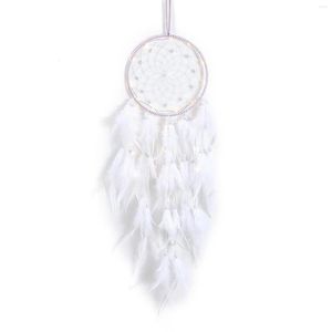 Dekorativa figurer Dream Catcher Catchers Wall Hangings For Car Home Girls Kids Nursery Mobile Bedroom Decoration Decored With Light