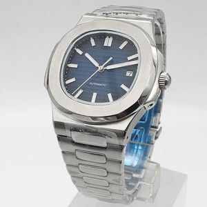Branded Name Watch Manufacturer Men Custom Man Automatic Mechanical Wrist Stainless Steel Es Case