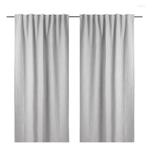 Curtain 2 Full Shading Cloth 1.45x2.5m Modern Living Room Finished Solid Color Bedroom Window Shutter