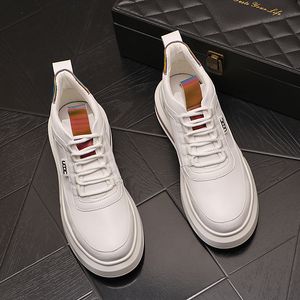 Classic Wedding Dress Party European Shoes Fashion Non-slip White Sports Casual Sneakers Round Toe Thick Bottom Oxford Business Driving Walking Boots Y67 669