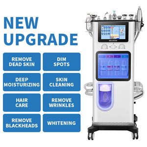 13IN1 Hydra Microdermabrasion Skin Cleasing Eyes Care Machine Hydra Peel Diamond Dermabrasion Anti Aging Hydro Equipment