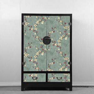 Wallpapers Vintage Stickers Cabinet Refurbishment Self Adhesive paper Furniture Home Decor 3d paper Bedroom Murals 220927