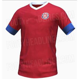 2022-23 World Cup Costa Rica Soccer Jersey Home J.Vargas Duarte A.Contrera Venegas J.Campbell G.Torres F.Calvo Football Uniform Shirts Adult Men National Team