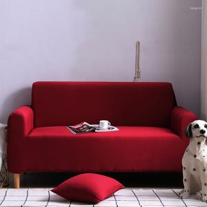 Stuhlhussen, einfarbig, Couchbezug, elastisches Sofa für Wohnzimmer, Schnittschutz, Möbel