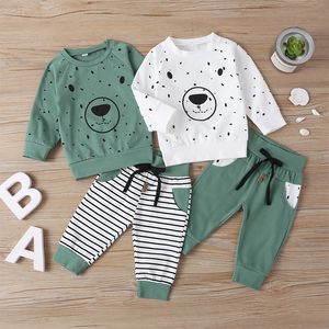 Set di abbigliamento per neonati per neonati Set di vestiti per neonati Pullover Top Pantaloni 2 pezzi Vestito per bambini Costume per bambini 20220928 E3