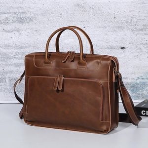 Bortkroppar läder män messenger väska affär crossbody bärbar tablett portfölj vattentäta satchel axelväskor sacoche homme bolsos