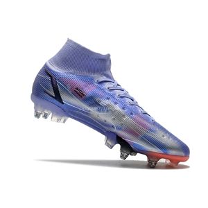 Vestido tênis de vestido masculino superfly elite sg pro Football Boots Outdoor Training Studs Cleats chuteiras por atacado 220926