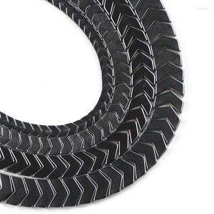 Perline YHBZRET Frecce Forma Nera Ematite Pietra Naturale 4/6/8/10 MM Freccia Allentata Per Monili Che Fanno Braccialetto Accessori FAI DA TE