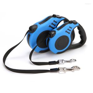 Dog Collars 3M/5M Retractable Leash Automatic Flexible Puppy Cat Traction Rope Belt For Small Medium Dogs Pet Products
