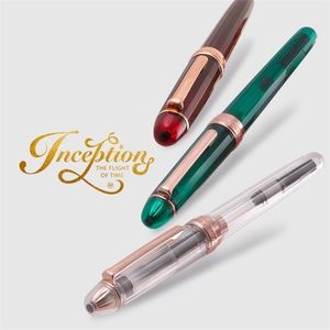 Fountain Pens 1pcs Japan NATAMI THE FLIGHT OF TIME Serise F Tip With Case Bussiness 6 colors availabe 220928