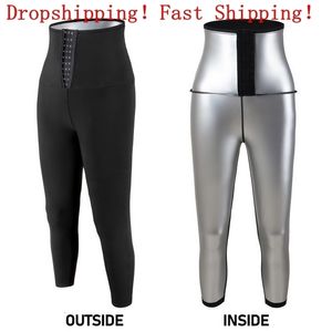 Pantaloni modellanti da donna Pantaloni modellanti per il corpo Pantaloni modellanti per sauna Sudore Effetto sauna Pantaloni dimagranti Fitness Corti modellanti Allenamento Leggings da palestra Pantaloni fitness 220928