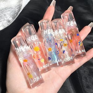 Mini Glass Glitter Lip Gloss Long-lasting Lipgloss Glaze Transparent Lips Oil Waterproof Lasting Liquid Makeup Cosmetics in Bulk