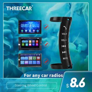 Andra Auto Electronics Multi-Function Car Steering Wheel S Användning för 2 DIN DVD Player Universal Wireless Bluetooth Remote Control 0928
