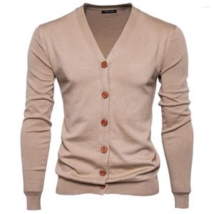 Men's Sweaters Mens Knitwear Cardigan Knitting Jacket Coat Buttons V Neck Knit Casual