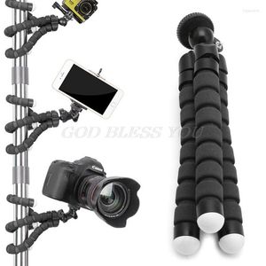 Tripods 1 Set Esnek Stand Goril Dağı Monopod Tutucu Kamera PO Aksesuarları için Ahtapot