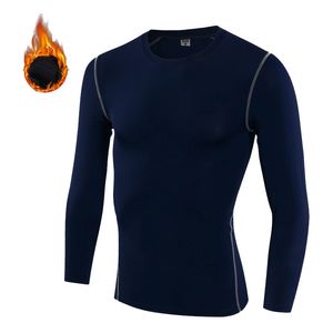 Herr termiska underkl￤der Autumn Winter Thermal Underwear Shirt Men Fleece Baselayer Thermo Pyjamas Sleepwear Home Warmer Casual Wear Plus Size 220927