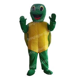 Hallowee Turtle Maskot Kostüm Özelleştirme Karikatür Karakter Kıyafet Takım Noel Karnavalı Yetişkinler Beden Doğum Günü Partisi Açık Mekan Kıyafet Erkek Kadınlar