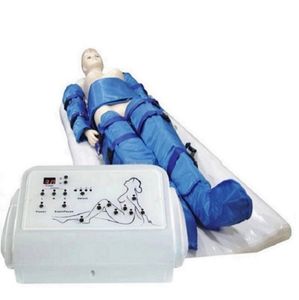ポータブルスリム機器圧力療法マッサージマシン16ピース空気圧リンパドレナージ痛み緩和デトックススリミングボディの彫刻