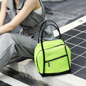 Вечерние сумки женские сумки 2022 японцы с тем же плиссированным простым модным дам