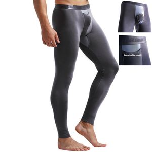 Erkekler termal iç çamaşırı sıcak erkekler uzun Johns Modal termal iç çamaşırı insan termo pantolon nefes alabilen örgü kesitler ince tozluklar erkek giyim 220927