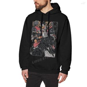 Herren Hoodies Herren Japanischer Anime Gundam HEAVYARMS Hoodie Sweatshirts Harajuku Kreativität Streetwear