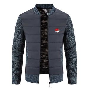 Jackets Men Jackets Golf Men's Jacket New Autumn e Winter Knit