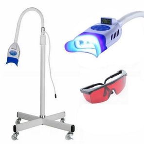 Other Oral Hygiene Rotation Arm Portable Teeth Bleach LED Lamp Dental Teeth Whitening Light Machine With Wheels